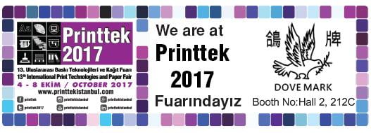 Oct.4th, 2017~ Oct. 8th, 2017 Printtek (Istanbul)